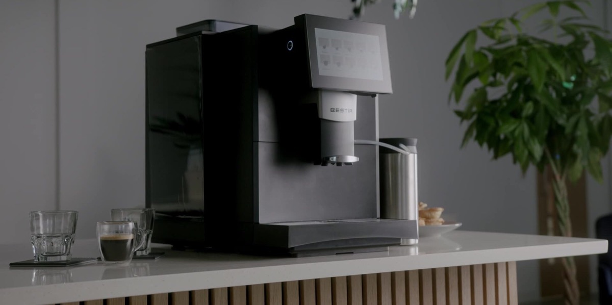 Bestir BM40 Pro commercial bean-to-cup coffee machine available to rent from EMCAT