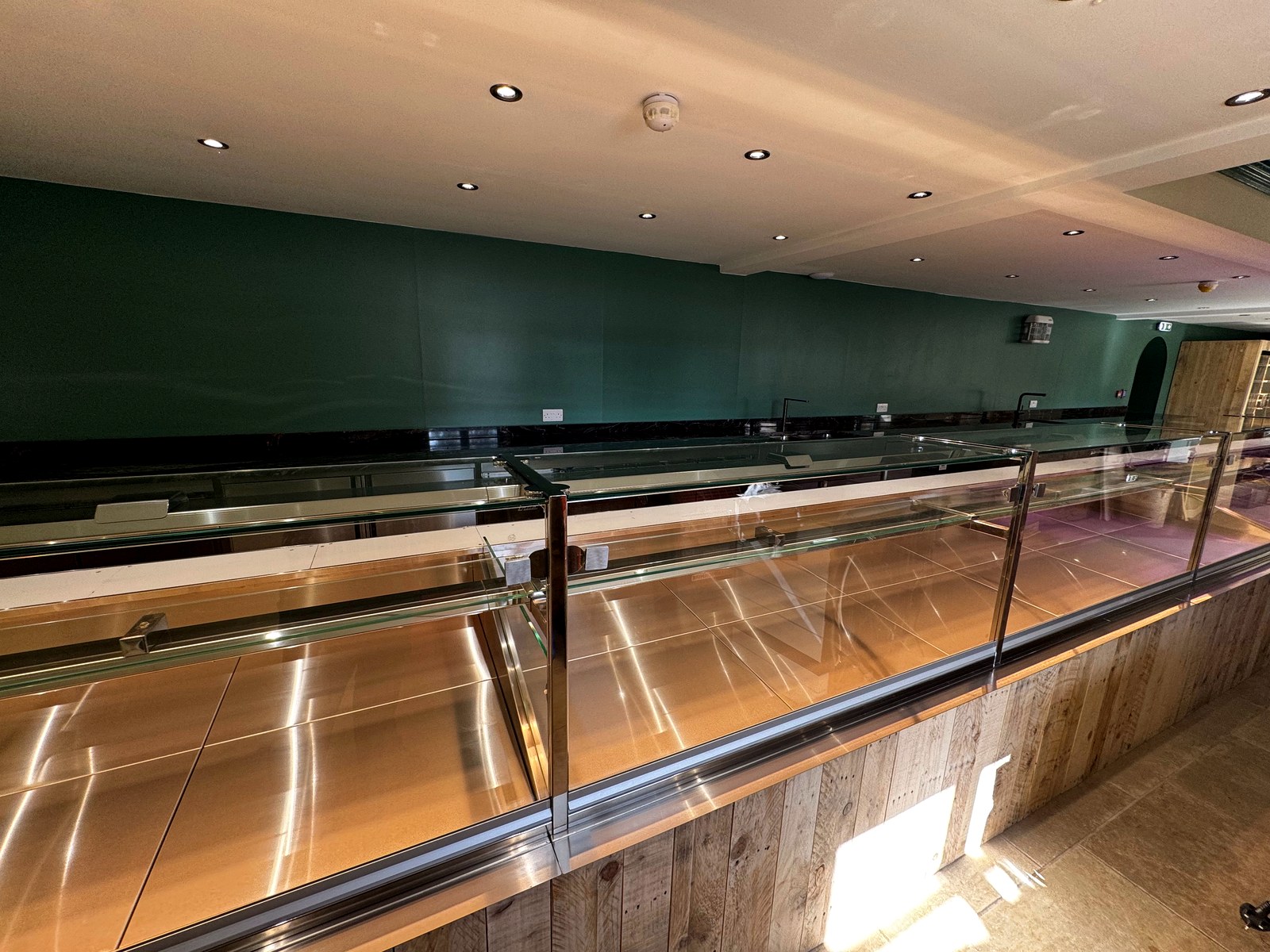 Custom refrigerated display counter